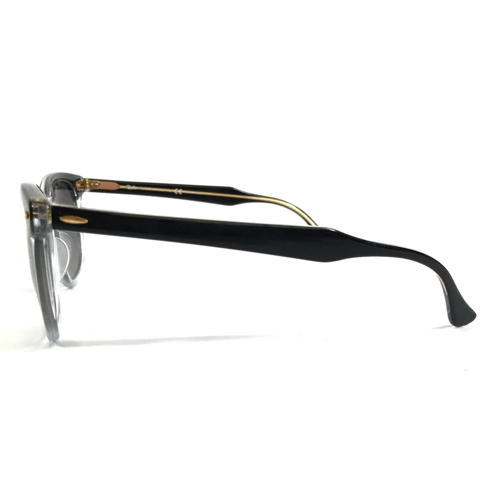 Ray-Ban Sunglasses RB2298 HAWKEYE 1294/M3 Black on Transparent w/ Grey Polarized
